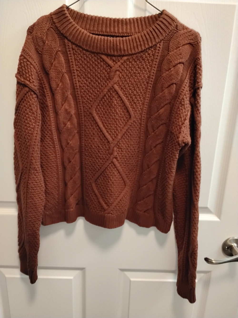 Quince Cable Crew 100% Organic Cotton